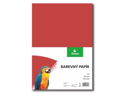 Screenshot 2025 06 25 at 08 26 17 Barevný papír A4 80 g 100 ks červený SEVT.cz