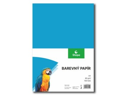 Screenshot 2025 06 25 at 08 28 50 Barevný papír A4 80 g 100 ks modrý SEVT.cz