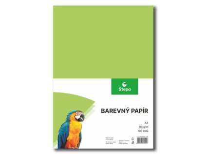 Screenshot 2025 06 25 at 08 29 16 Barevný papír A4 80 g 100 ks zelený SEVT.cz