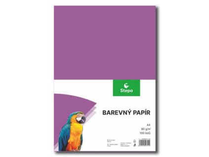 Screenshot 2025 06 25 at 08 29 43 Barevný papír A4 80 g 100 ks fialový SEVT.cz