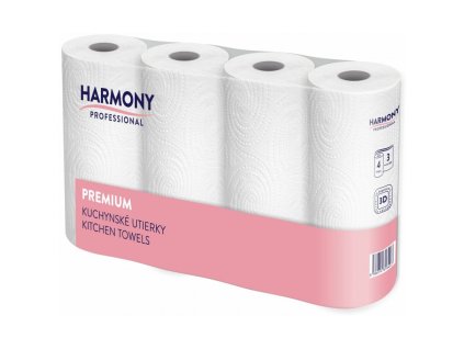 harmony professional kuchynske papirove uterky v roli 3 vrstve 4 x 105 m