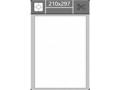 samolepici etikety bile sk label plus a4 210 x 297 mm 100 archu