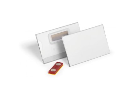 durable 8244 cira jmenovka 54x90 mm s magnetem a specialnim zapinanim
