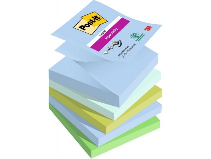 3m post it oasis samolepici blocky super silne rozmer 76x76 mm 6x90 listku tvar z