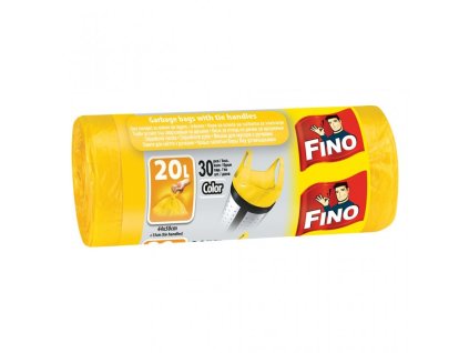 fino odpadkove pytle na roli 44x49 cm s ousky objem 20 litru 30ks