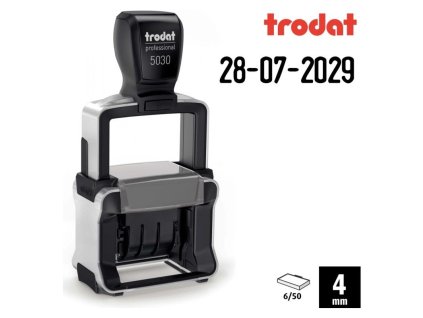 samobarvici datumovka trodat 5030 dater printy razitko vyska 4mm