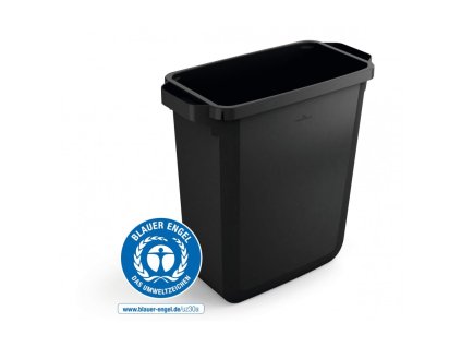 durable durabin eco 60 cerny odpadkovy kos obdelnikoveho tvaru kapacita 60 litru