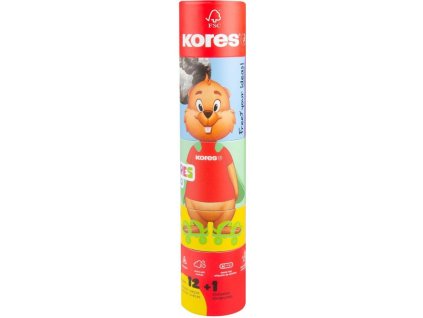 jumbo kolores twist turn silne trojhranne pastelky v tube 12ks s orezavatkem