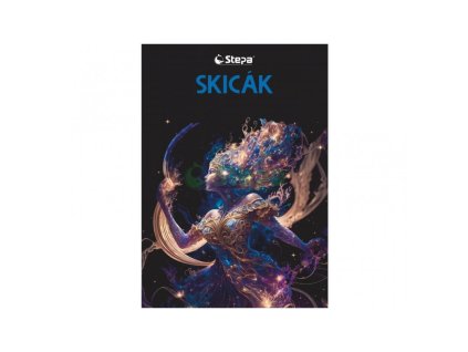 skicak 20 listu format a4 cerne listy