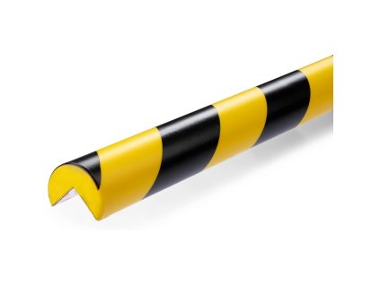 durable rohovy samolepici ochranny profil c25r delka 1m baleni 5 ks zlutacerna