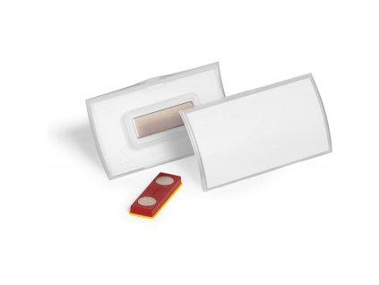 durable 8259 pp cira jmenovka click fold 40x75 mm s magnetem place and hold