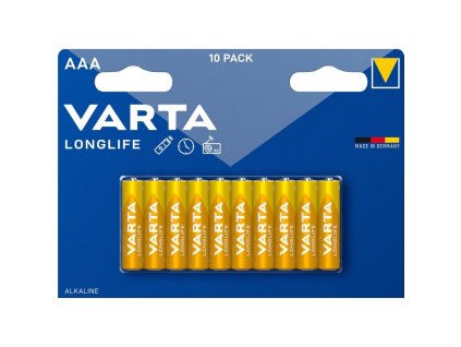 varta longlife energy baterie mikrotuzkove aaa lr03 blistr 10ks
