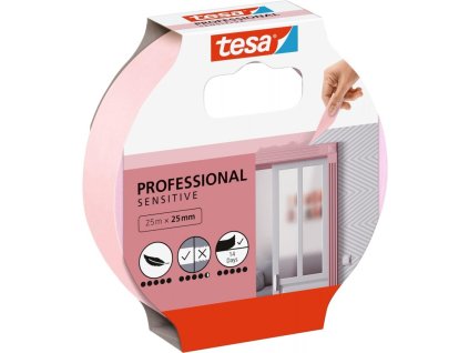 tesa 56260 maskovaci paska perfect sensitive citlive povrchy v interieru 25x25
