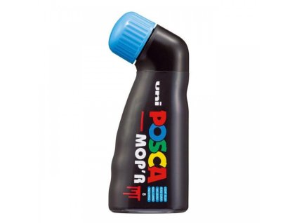 posca mop r pcm 22 velkoformatovy popisovac s penovym kulatym hrotem stopa 3 19 mm svetle modra
