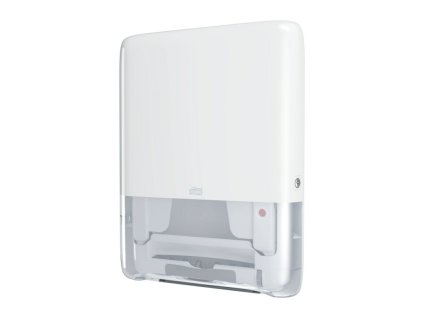 tork peakserve 552550 bily plastovy zasobnik pro navazujici papirove rucniky system h5