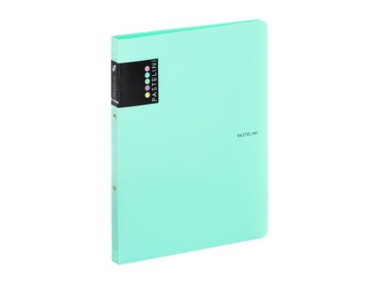 poradac a4 pastelini 2 krouzkovy zeleny pp hrbet 2 cm kapacita 70 listu