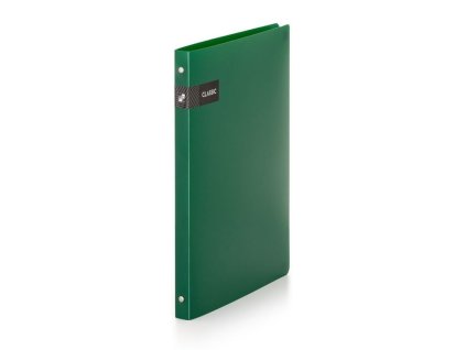 poradac a4 pp 4 krouzkovy nepruhledny hrbet 2 cm zeleny classic