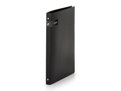 poradac a4 pp 4 krouzkovy nepruhledny hrbet 2 cm cerny classic