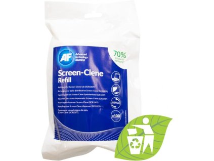 af screen clene napln pro antistaticky cistic obrazovek a filtru af 100 ks