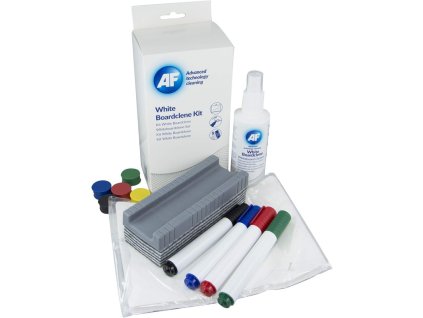 af complete whiteboard cleaning kit cistici sada na bile tabule