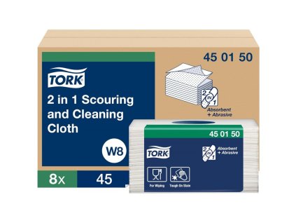 tork 450150 jemna bila uterka z netkane textilie 45 utrzku w8 k drhnuti a cisteni