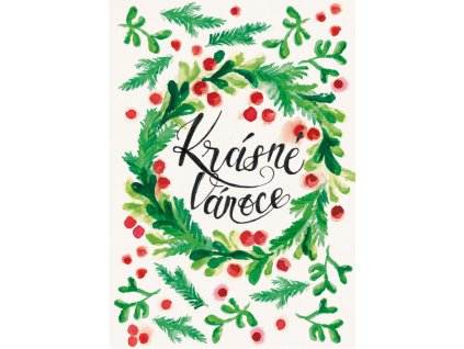 originalni pranicko krasne vanoce motiv vanocni strojek bily recykl