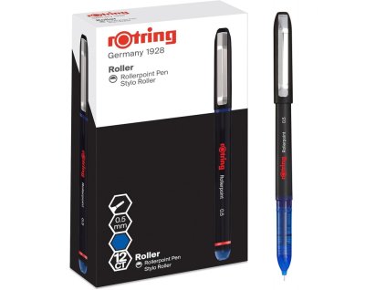 rotring rollerpoint kulickovy roller modry mikro hrot 05 mm