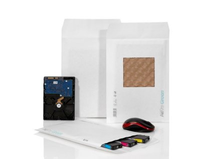 eko papirove bublinkove obalky airpro green bila 14d format a5 c4