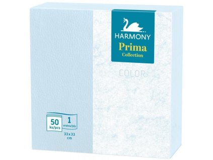 papirove ubrousky harmony prima color modre 33x33 1 vrstve servirovaci 50ks