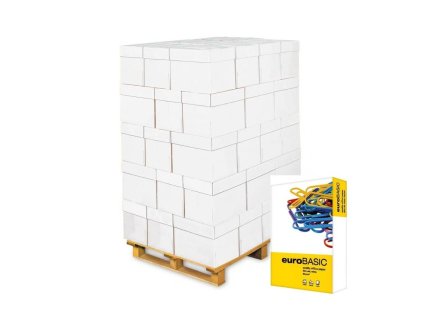 xero papir a4 eurobasic white laser 80gr 500l multifunkcni c paleta
