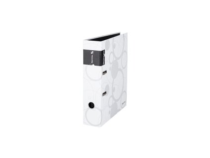 poradac pakovy lamino a4 bily hrbet 70mm kolekce black white
