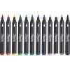 Sharpie Creative Acrylic akrylové fixy 2,5 mm kulatý hrot 12 barev