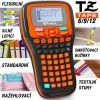 LabelMaker PS-100E Auto-Cut přenosný štítkovač, ABC, 6–12 mm + adaptér + akumulátor + páska