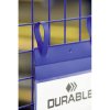 durable 1751 zavesna kapsa s upinacimi popruhy a4 na sirku modra