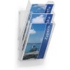 durable 8580 combiboxx a4 set l prospektovy stojan a4 na zed i stul 3 dily