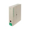emba archive box a4 natur zeleny potisk linky hrbet 75 mm silna lepenka