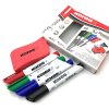 kores k marker whiteboard popisovac na bile tabule a flipcharty sada 4 barev s houbickou