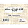 OPTYS 1313, Výdajový doklad A6, jednoduchý, samopropisovací, 50 listů