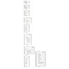 durable 4801 informacni tabule info sign 149 x 1055 mm stribrna