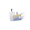 durable 8112 pouzdro na karty z pvc s otocnym klipem 90x54 mm format na vysku