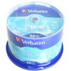 verbatim disk extra protection cd r 52x 700mb spindl 50ks