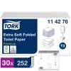 tork folded 114276 extra jemny toaletni papir dvouvrstvy premium bily 7560 ks t3