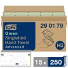 tork singlefold 290179 zelene papirove rucniky advanced h3