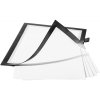 durable 4993 duraframe note a4 cerny magneticky ramecek lepici zadni strana