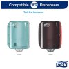 tork 190494 low lint cistici uterka na roli 1 vrstva tyrkysova 500 utrzku w1