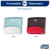 tork 190578 prumyslova low lint skladana cistici uterka modra 80 utrzku w4