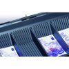 durable 1782 kovova pokladna euroboxx na mince a bankovky uzamykatelna