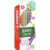 stabilo easy colors 6 r silne pastelky pro pravaky