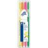 staedtler triplus fineliner 362 sada zvyraznovacu 4 barvy trojhranny uchop