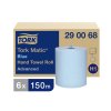 tork matic 290068 jemne modre rucniky v roli 2 vrstve h1 karton 6 roli navin 150 m